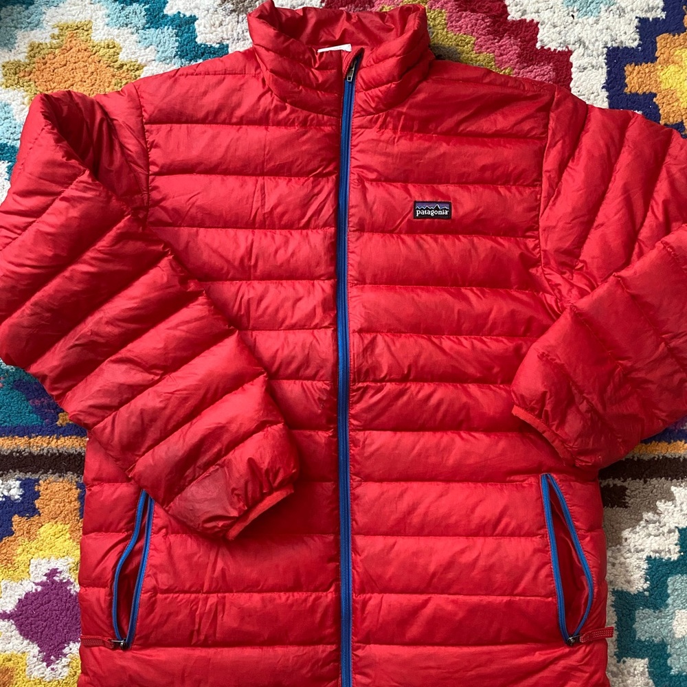 Patagonia puffer down jacket boy XL PLAY condition